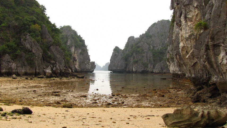 Пляж во время отлива – фотографии Вьетнама