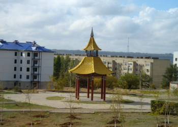 Улица в Элисте, Россия. Фото 4 – фотографии России