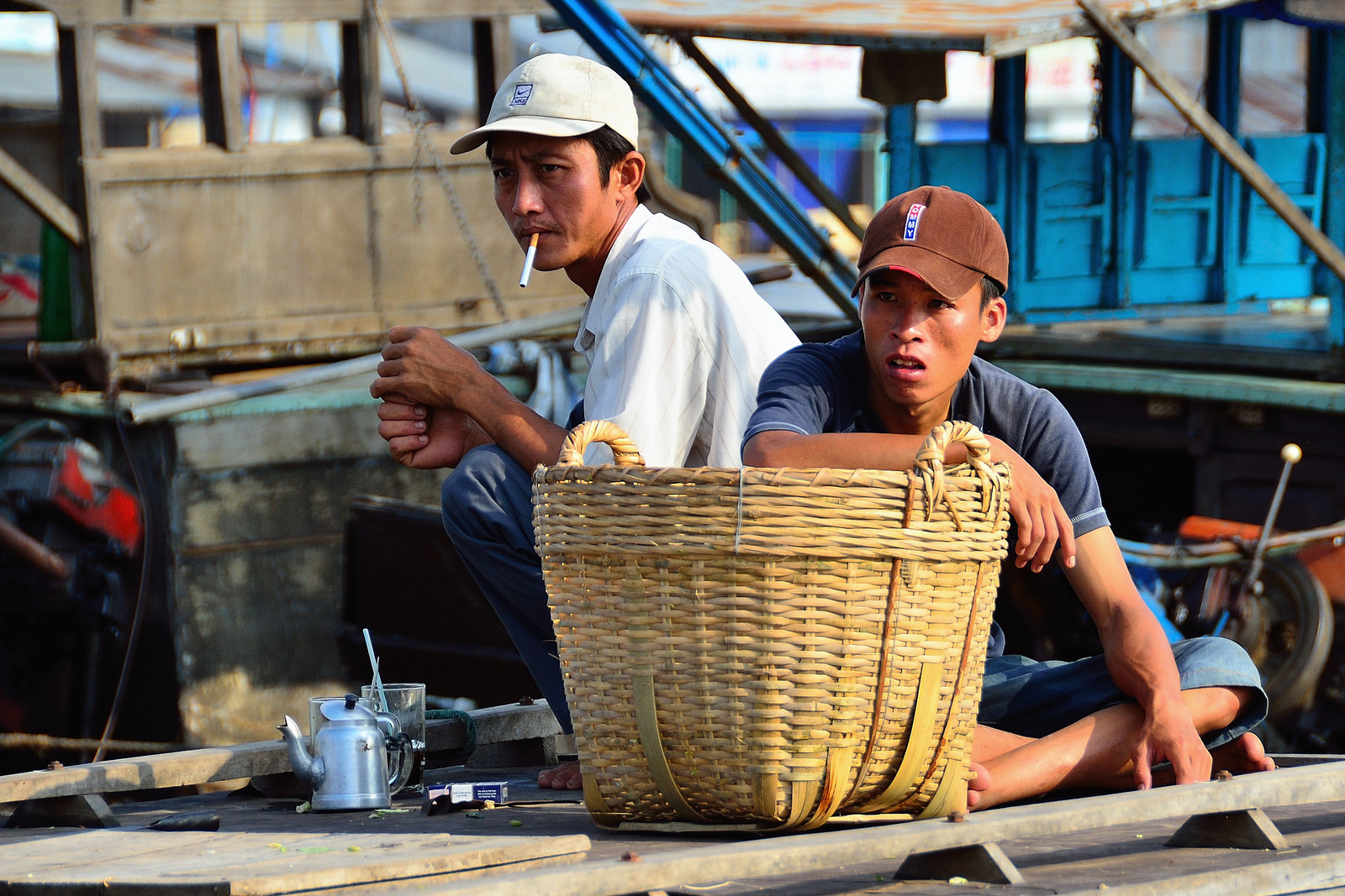 Местные торговцы – фотографии Вьетнама