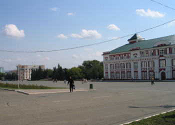 Площадь в Саранске, Россия. Фото 1 – фотографии России