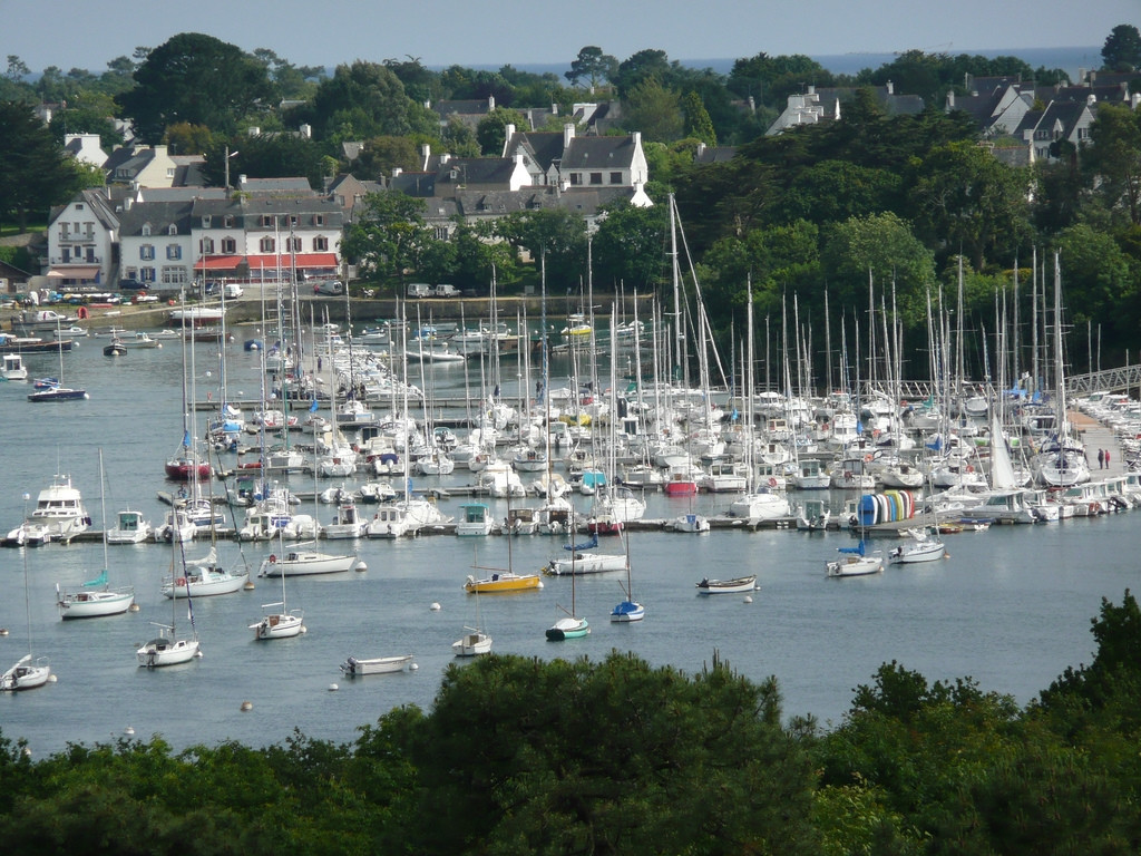 Порт в Беноде, Франция – фотографии Франции