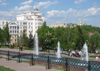 Парк в Липецке, Россия – фотографии России