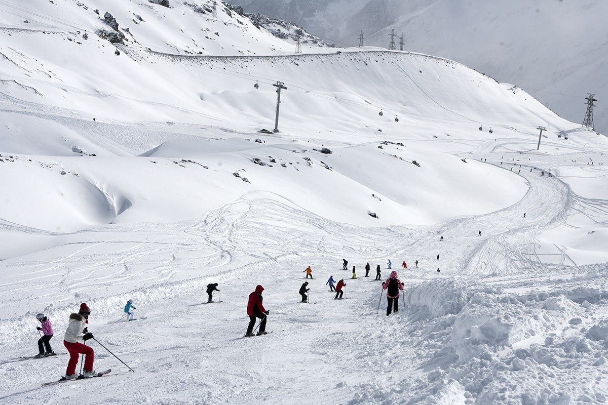 Зона катания Эльбрус, Россия. Фото 2 – фотографии России