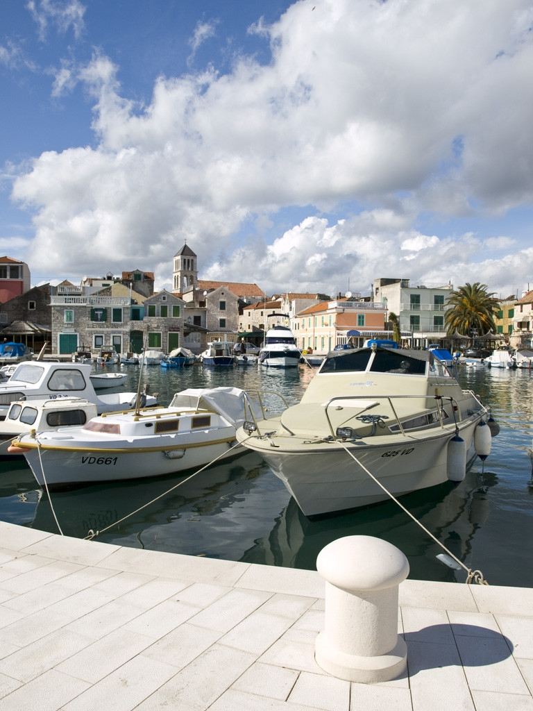 Причал в Водице, Хорватия. Фото 1 – фотографии Хорватии