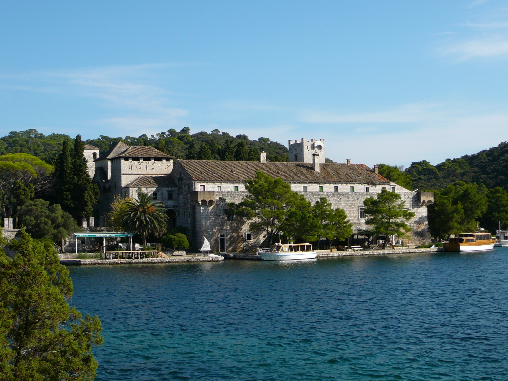 Монастырь на острове Млет, Хорватия. Фото 8 – фотографии Хорватии