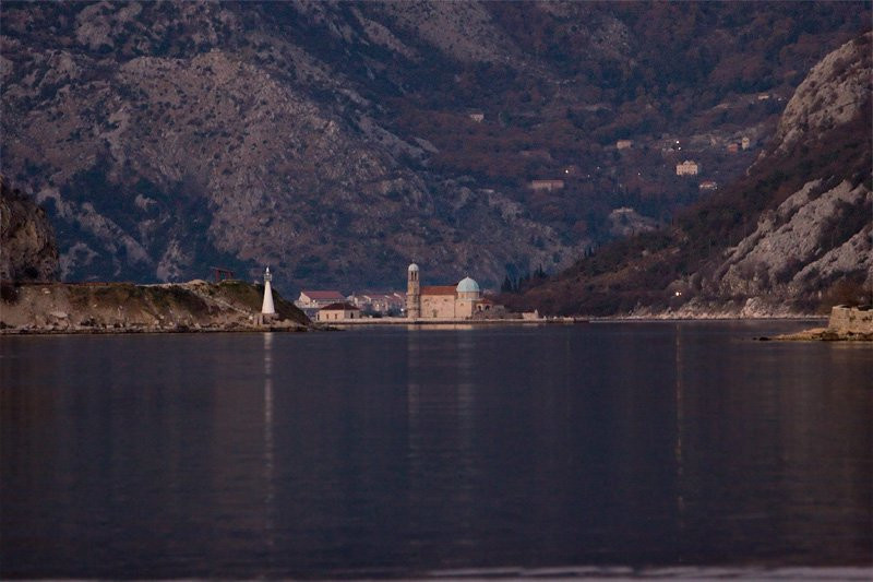 Море в Пераст, Черногория – фотографии Черногории