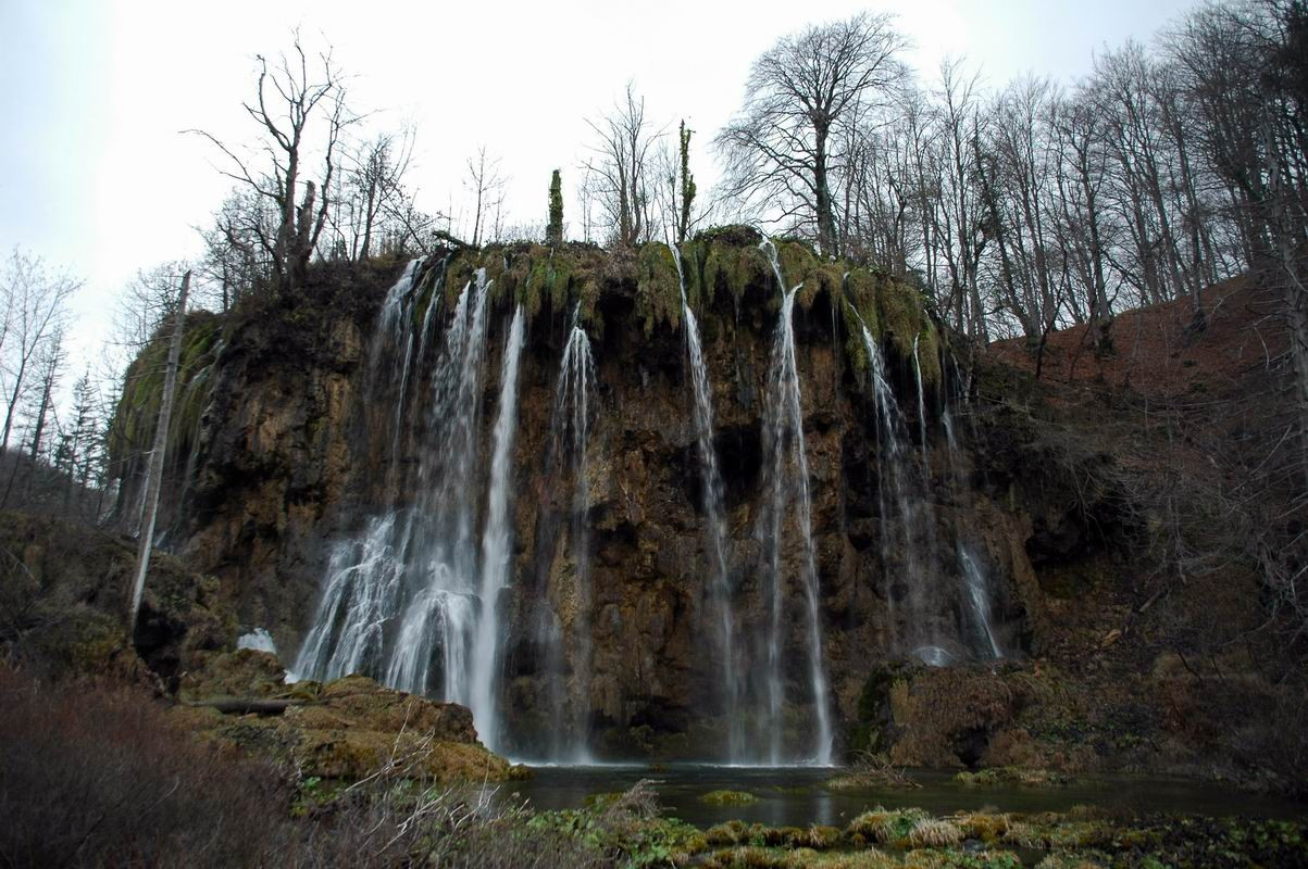 Водопад в Национальном парке, Хорватия. Фото 13 – фотографии Хорватии