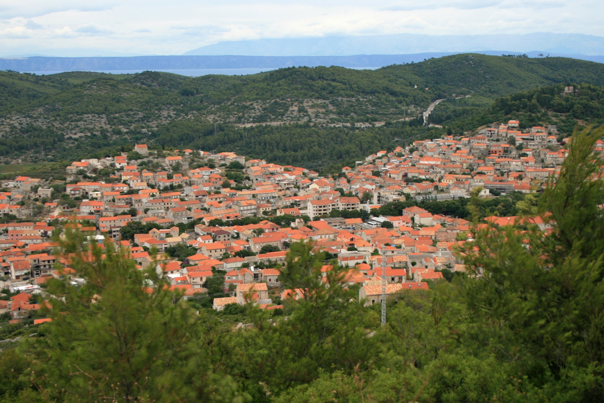 Панорамный вид в Блато, Хорватия. Фото 6 – фотографии Хорватии