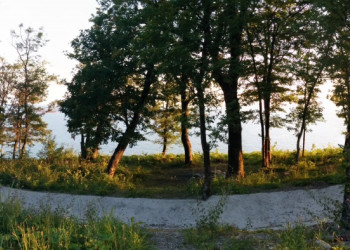 Водосливы на горе рядом с посёлком Южный – фотографии России