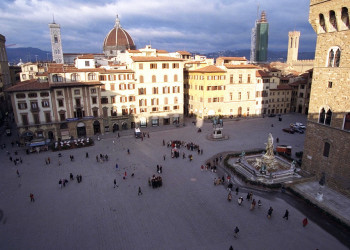 Площадь Синьории во Флоренции – фотографии Италии