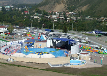 Фанпарк «Бобровый лог» летом под Красноярском – фотографии России