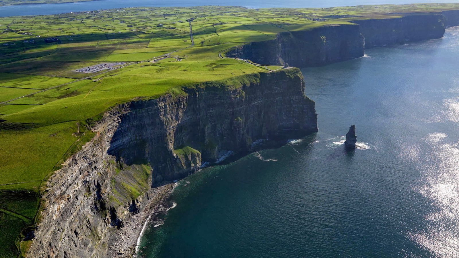Знаменитые утёсы Мохер, побережье графства Клэр – фотографии Ирландии
