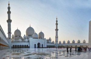 Мечеть шейха Зайда (The Sheikh Zayed Grand Mosque) в Арабских Эмиратах – фотографии ОАЭ