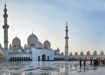 Мечеть шейха Зайда (The Sheikh Zayed Grand Mosque) в Арабских Эмиратах – фотографии ОАЭ