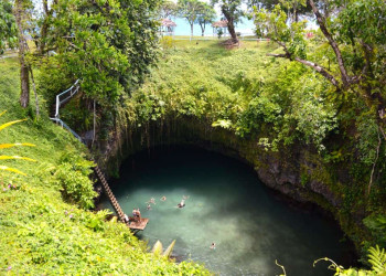 Океанская впадина То-Суа (To Sua Ocean Trench), остров Уполу в Самоа – фотографии Самоа