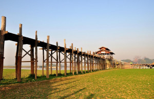 Деревянный Мост У Бейн – фотографии Мьянмы