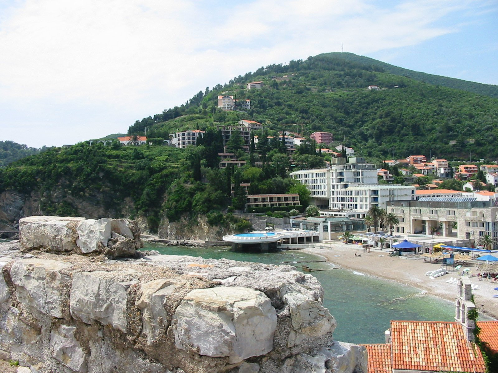 Пляж в Будва, Черногория. Фото 26 – фотографии Черногории