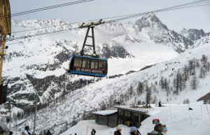 Подьёмник в Ле-Гранд-Монте, Франция – фотографии Франции