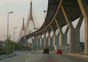 Дорога в Бангкоке, Тайланд. Фото 6 – фотографии Таиланда