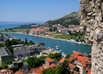 Панорамный вид в Омиш, Хорватия. Фото 6 – фотографии Хорватии