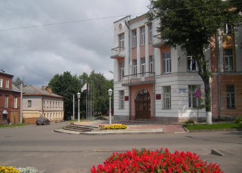 Улица в Боровичах, Россия – фотографии России