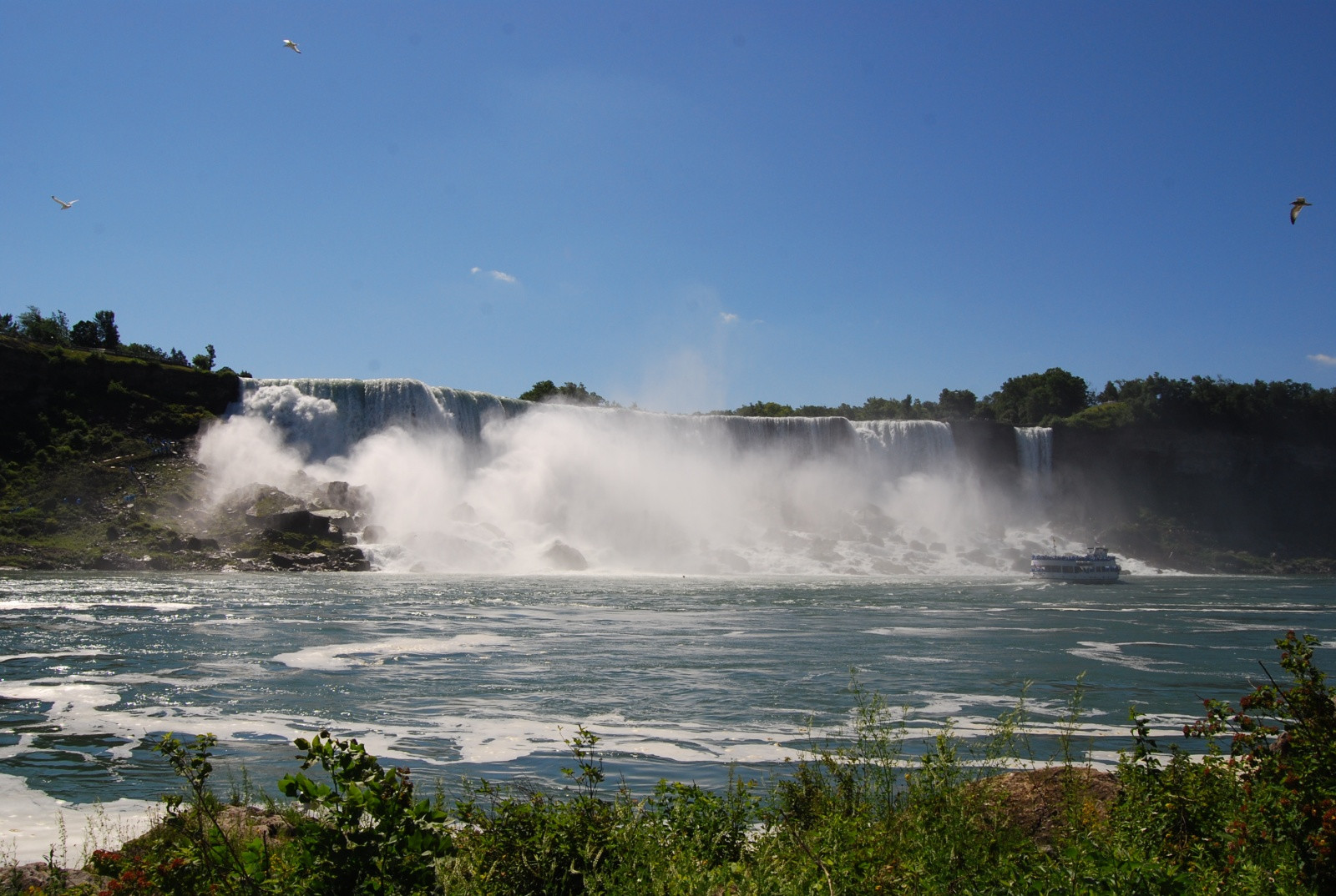 Американская часть Ниагарского водопада – фотографии США
