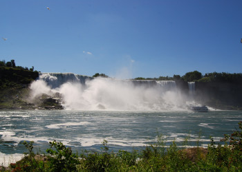 Американская часть Ниагарского водопада – фотографии США