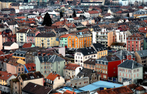 Дома в Бельфоре, Франция – фотографии Франции