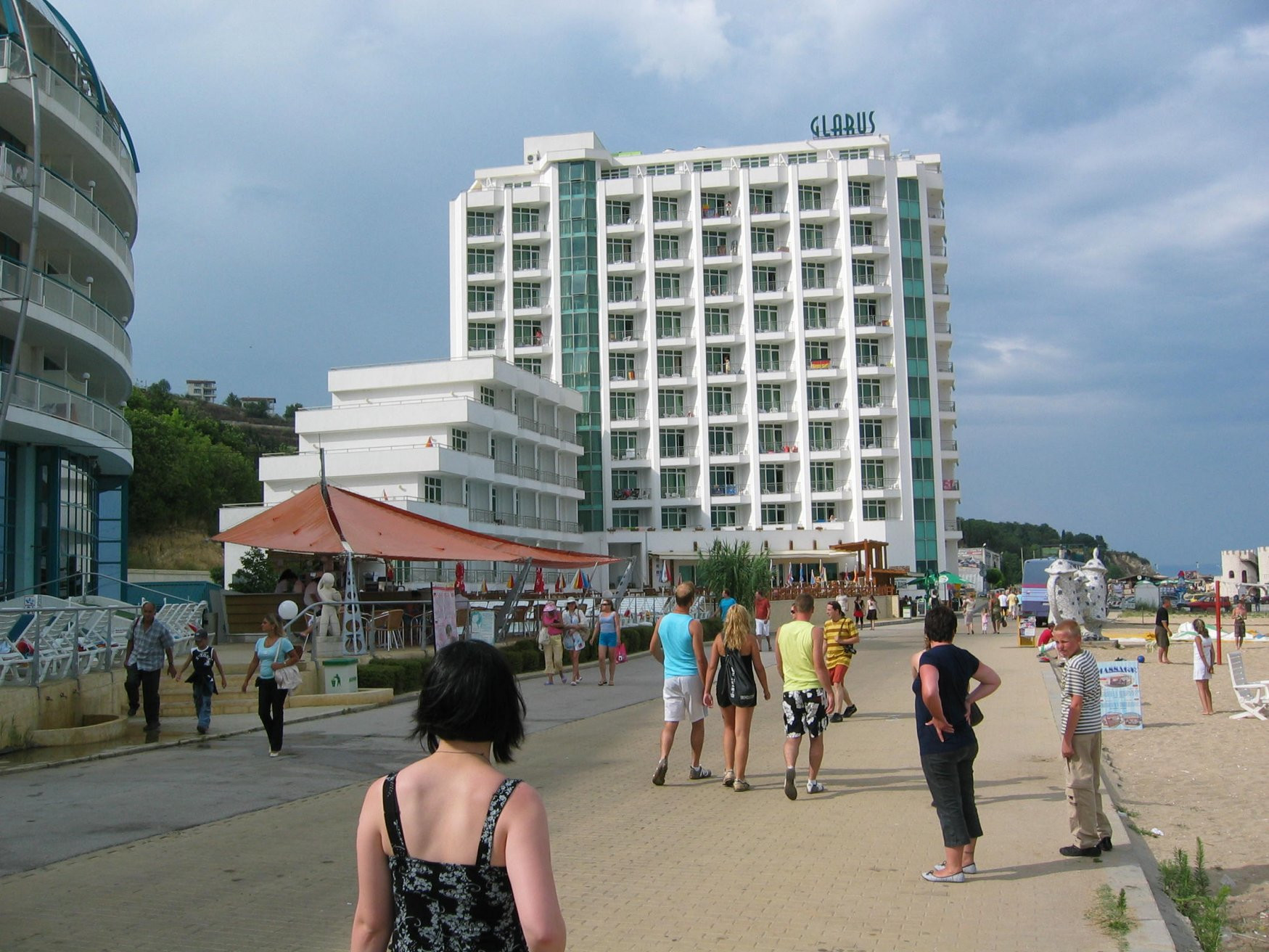 Набережная в Золотых песках, Болгария. Фото 1 – фотографии Болгарии