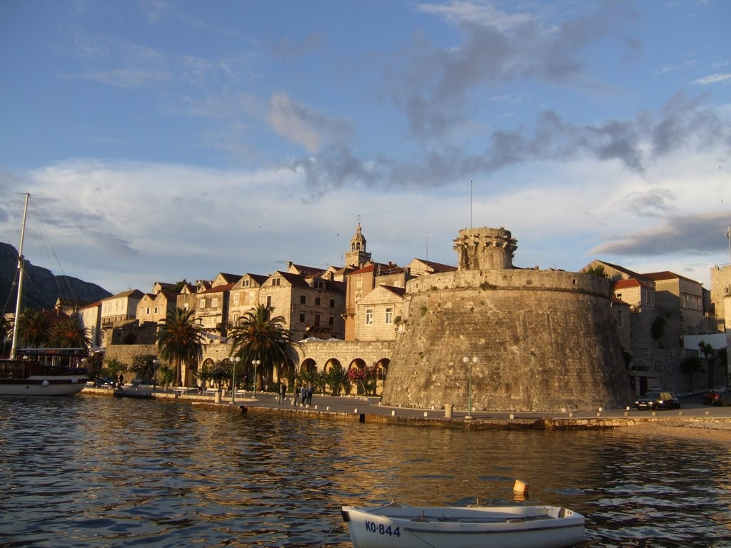 Набережная в Корчула, Хорватия. Фото 3 – фотографии Хорватии
