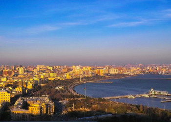 Панорамный вид, Баку – фотографии Азербайджана