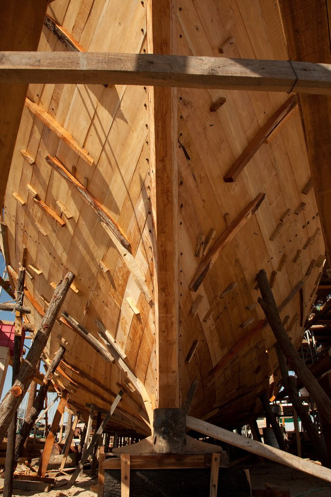 Строительство лодок в Суре – фотографии Омана