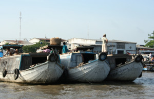 В Кантхо лодок пожалуй больше чем машин – фотографии Вьетнама