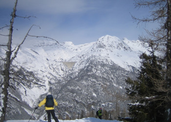 Лыжники в Валлорсине, Франция. Фото 1 – фотографии Франции