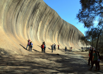 Каменная волна Wave Rock в Австралии. Фото 20 – фотографии Австралии