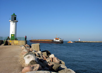 Маяк в Вентспилсе – фотографии Латвии