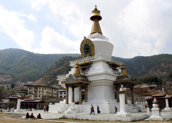 Мемориальный чортен (Memorial Chorten) – фотографии Бутана
