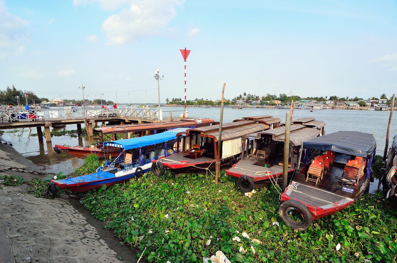 Лодки в Кантхо (Cần Thơ) – фотографии Вьетнама
