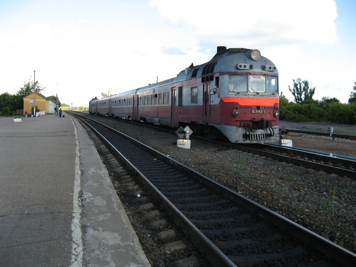 Железная дорога в Козельске, Россия. Фото 1 – фотографии России