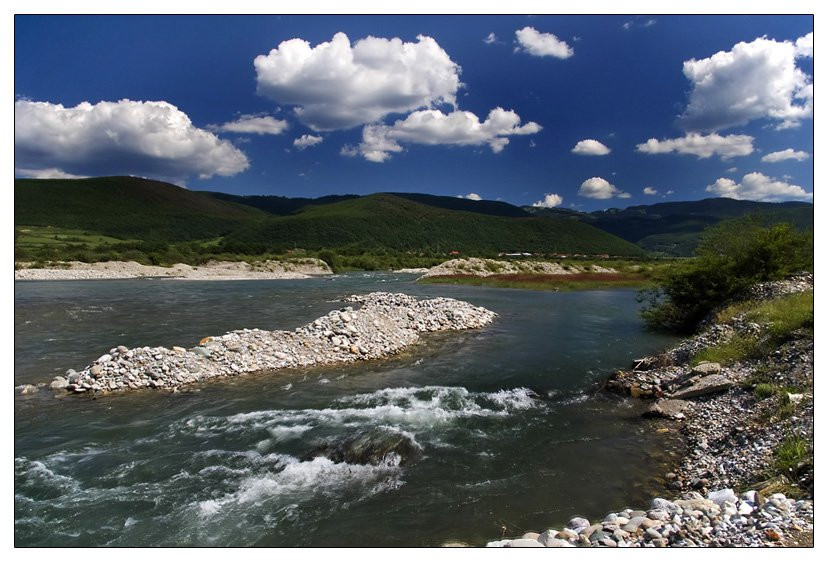 Река в Беране, Черногория – фотографии Черногории