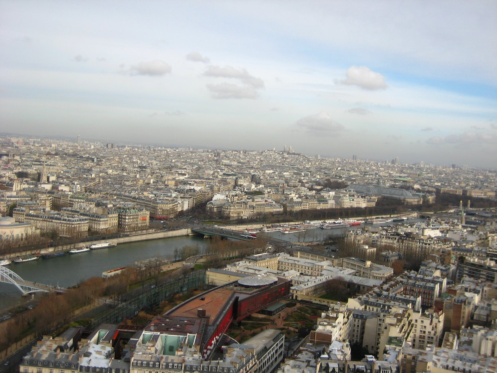 Панорамный вид в Париже, Франция. Фото 22 – фотографии Франции