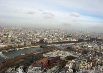 Панорамный вид в Париже, Франция. Фото 22 – фотографии Франции