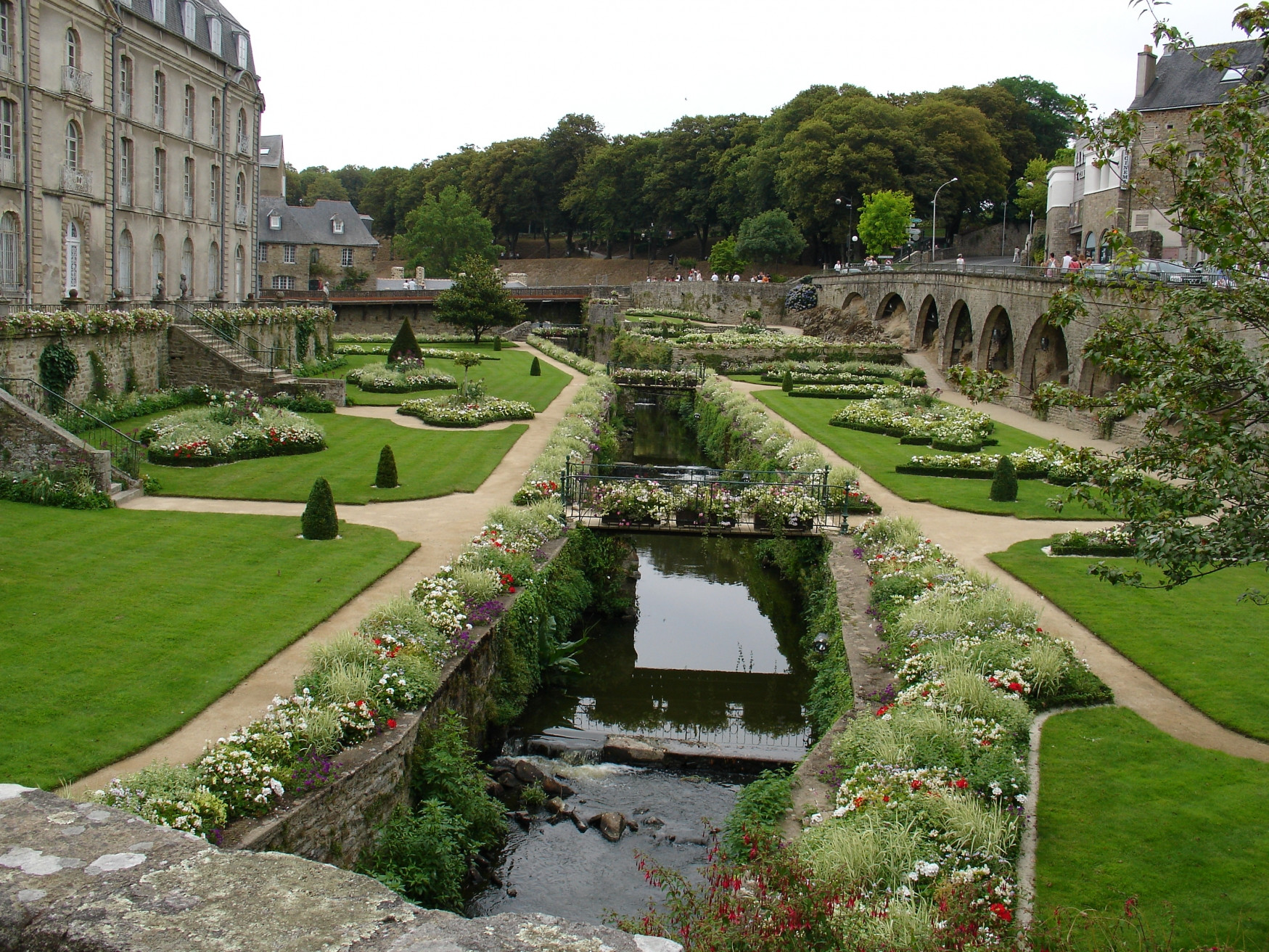 Парк в Ванне, Франция. Фото 1 – фотографии Франции