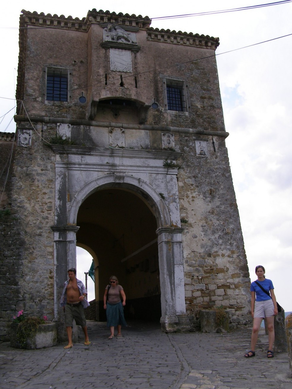 Люди в Мотовуне, Хорватия – фотографии Хорватии