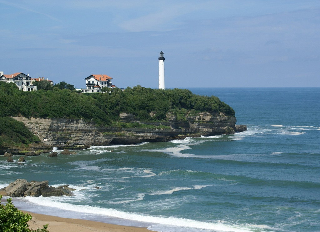 Маяк в Биаррице, Франция. Фото 1 – фотографии Франции