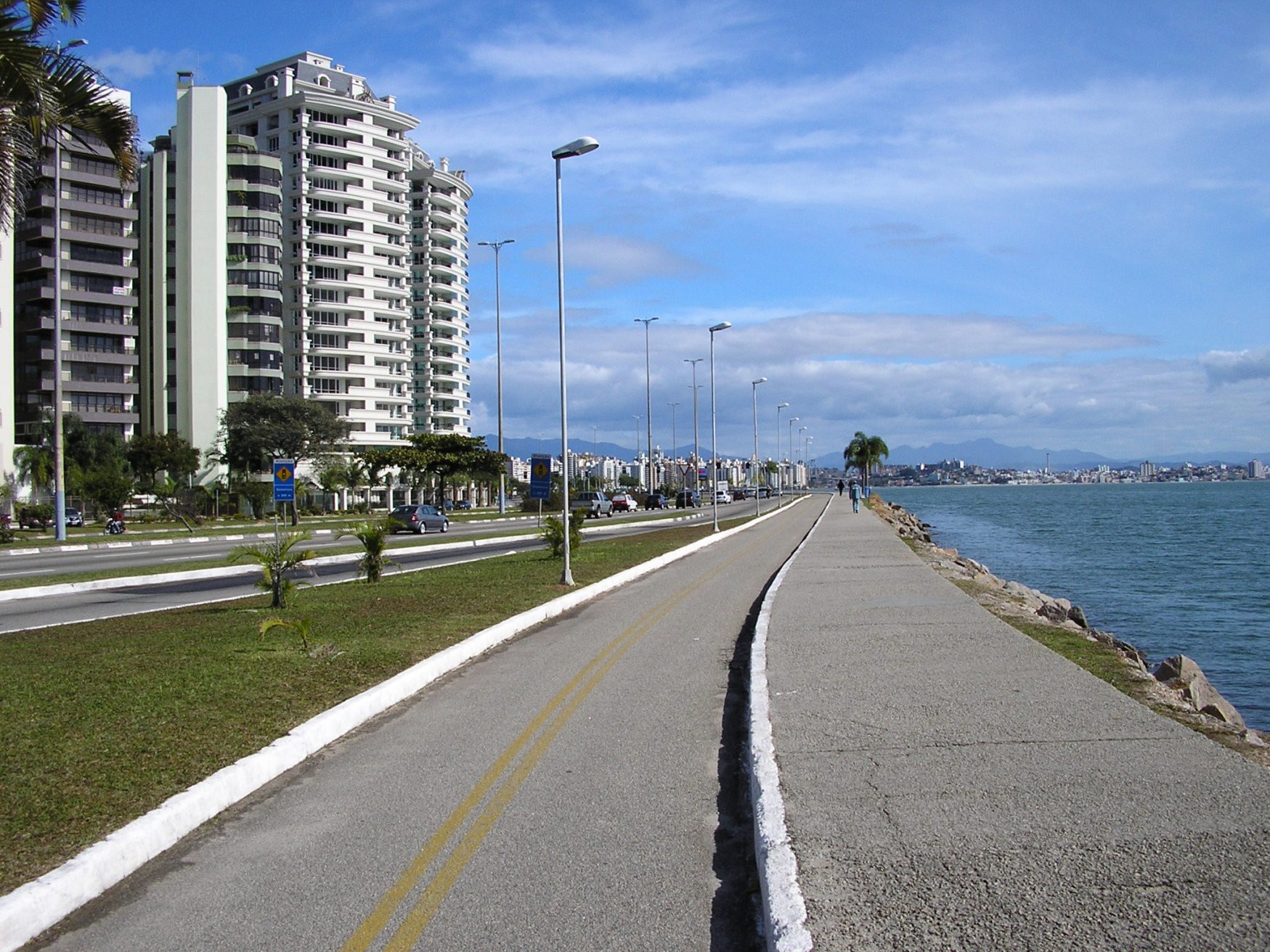 Набережная в Флорианополисе, Бразилия – фотографии Бразилии