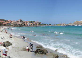 Пляж в Иль-Русса, Франция. Фото 2 – фотографии Франции