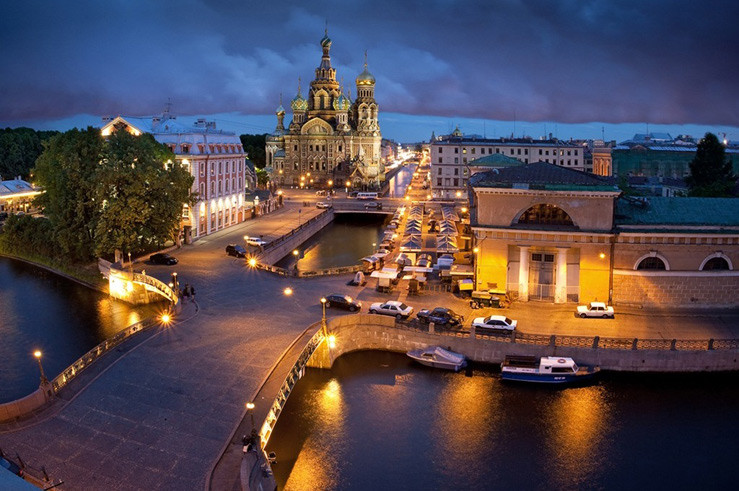 Вечерний Питер – фотографии России