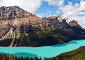 Озеро Пейто (Peyto Lake)  – фотографии Канады