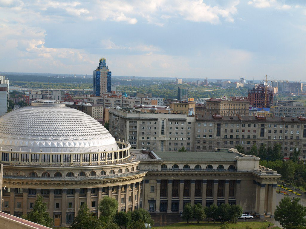 Панорамный вид Новосибирска, Россия. Фото 2 – фотографии России